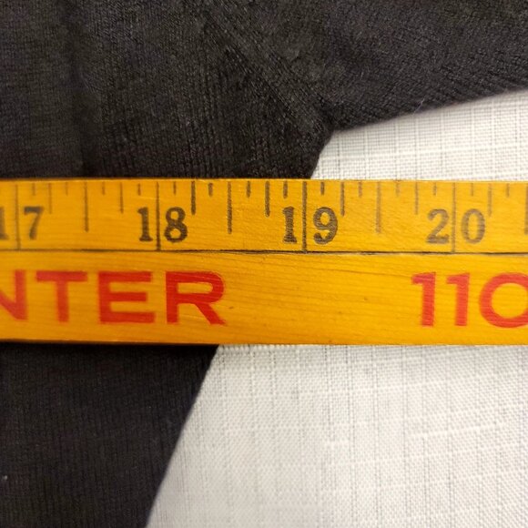 Express Black Open Shoulder Dolman Sleeve Top Medium - Picture 8 of 11